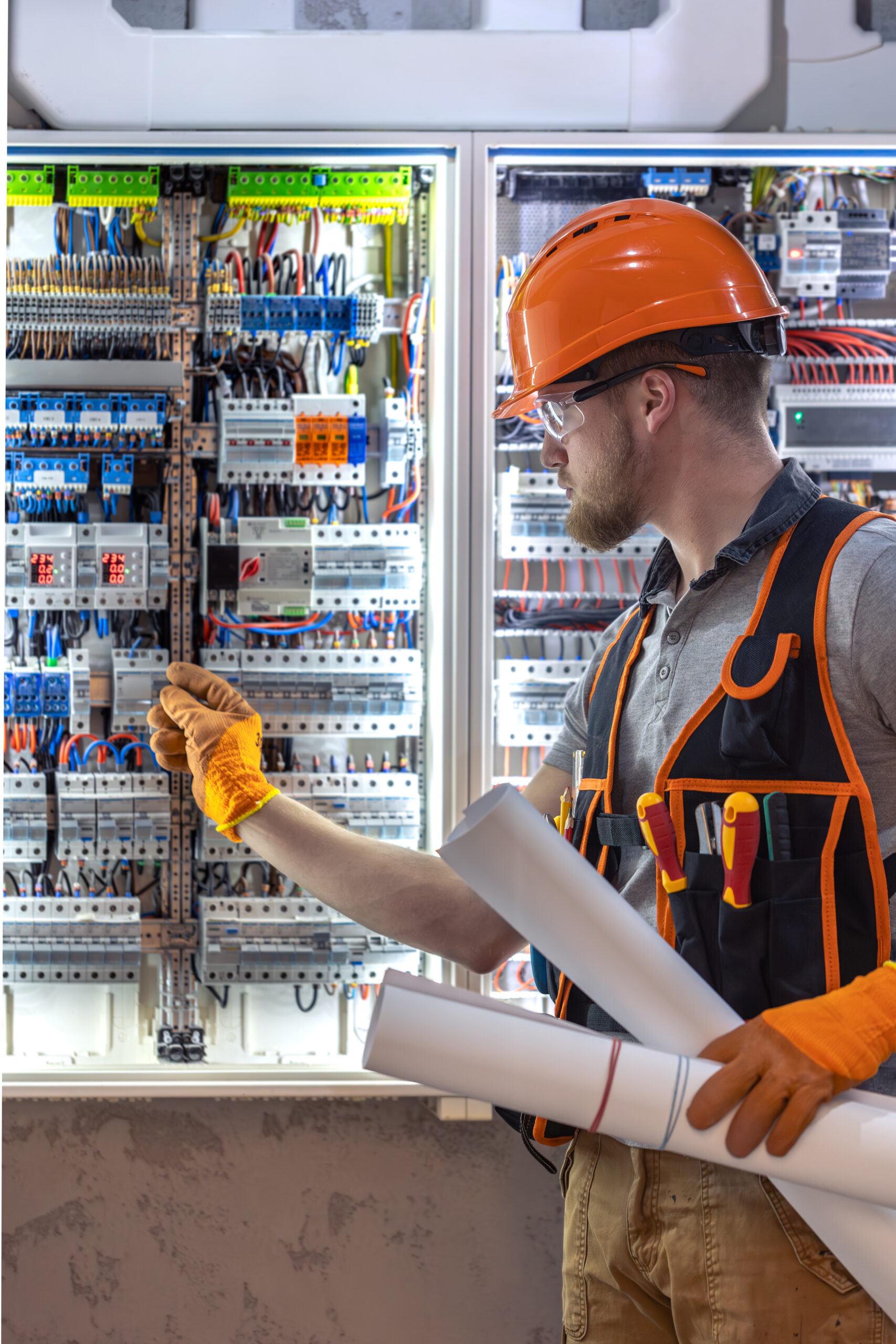 male construction worker