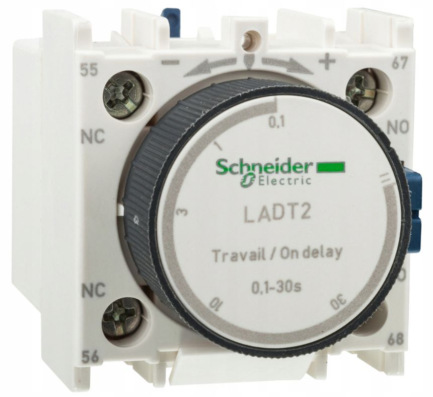 Blok styków pomocniczych wyprzedzających LADT2 1NO+1NC 1-30s