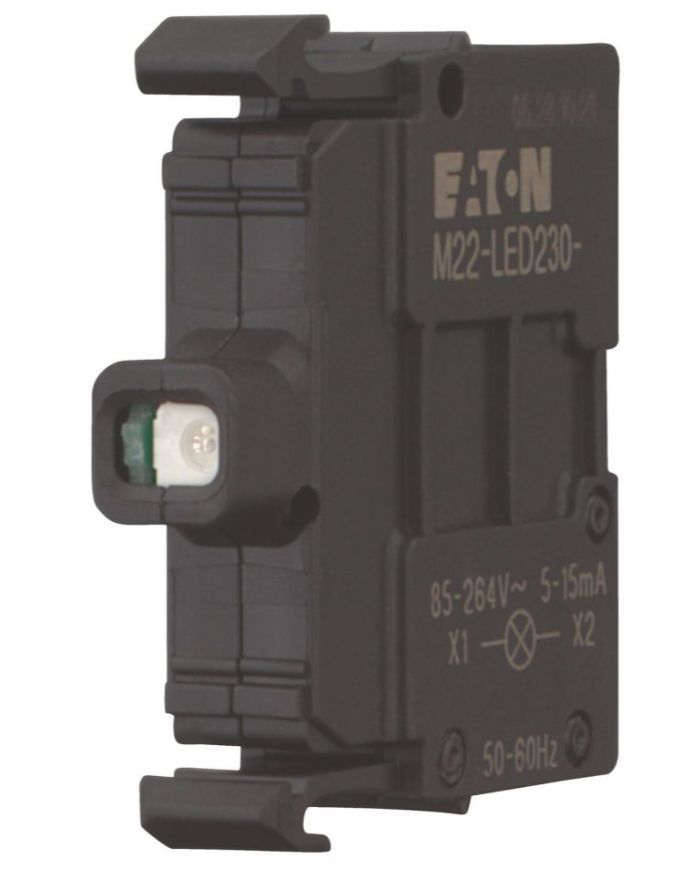 Oprawka z LED biała M22-LED-W 12‑30V AC/DC 216557